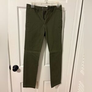 Goodfellow & Co Men's Slim Fit Forest Green Chinos